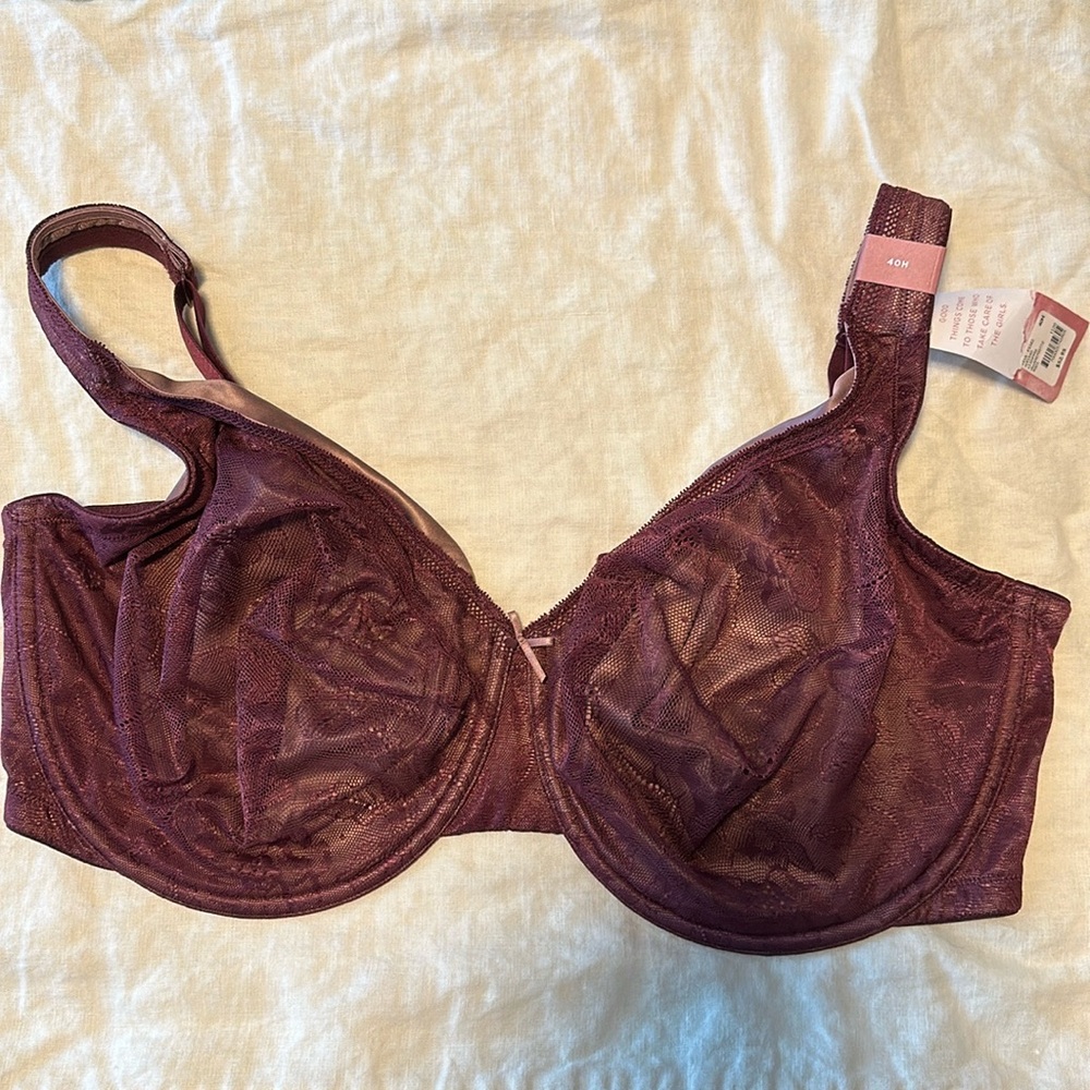 Cacique Lane Bryant unlined Full Coverage Bra